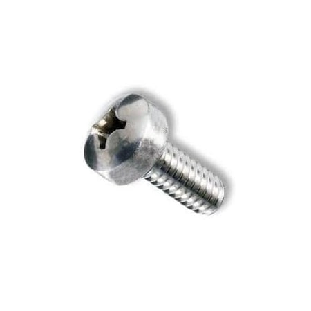 1/4-20 X 5/8 In Phillips Fillister Machine Screw, Plain 18-8 Stainless Steel, 500 PK